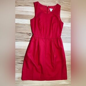J crew - 00 red dress